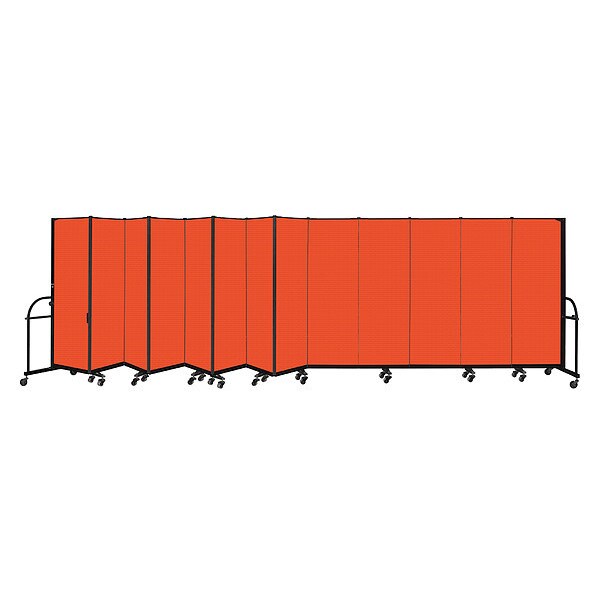 Heavy Duty Room Divider, 13 Panel, 6 ft. H