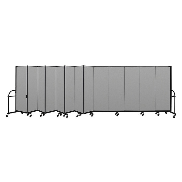 Heavy Duty Room Divider, 13 Panel, 6 ft. H