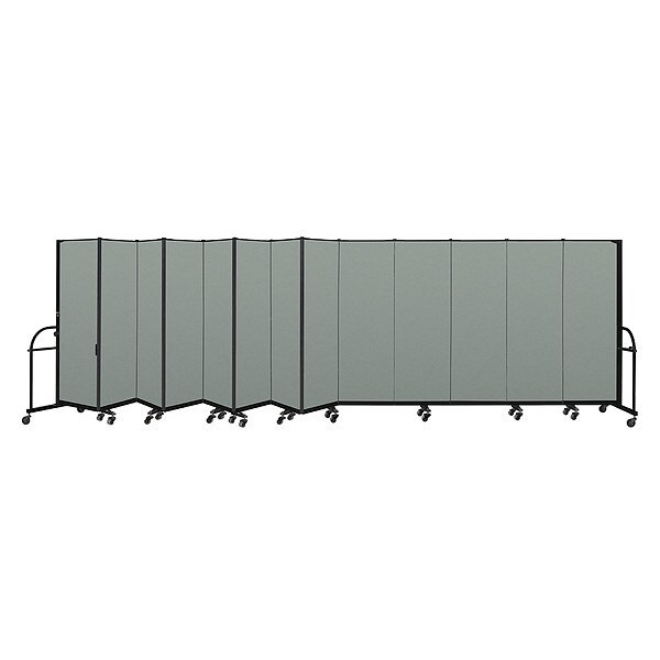 Heavy Duty Room Divider, 13 Panel, 6 ft. H