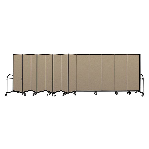 Heavy Duty Room Divider, 13 Panel, 6 ft. H