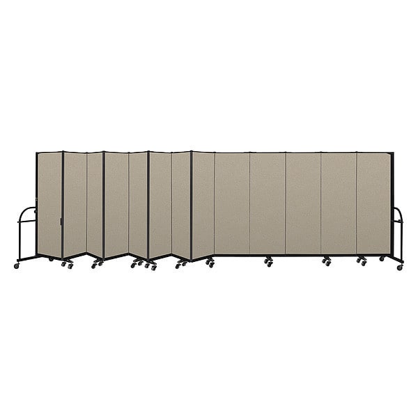 Heavy Duty Room Divider, 13 Panel, 6 ft. H
