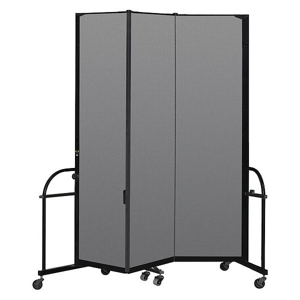 Heavy Duty Room Divider, 3 Panel, 7 ft. 4"