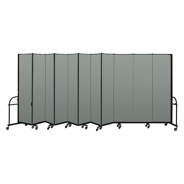 Heavy Duty Room Divider, 11 Panel, 7 ft. 4