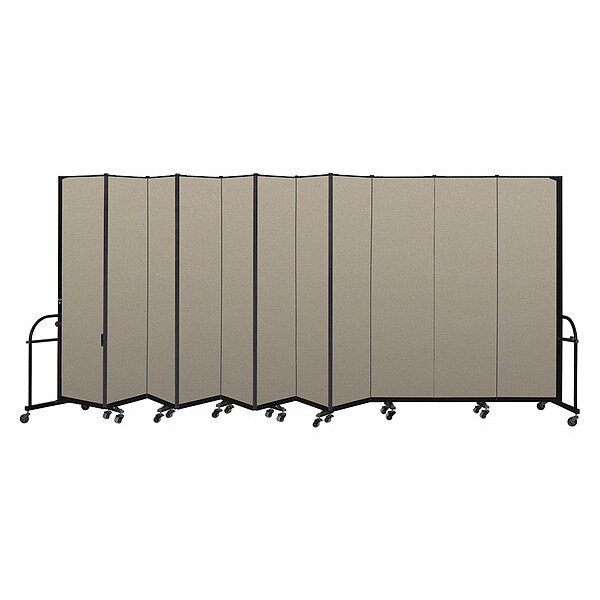 Heavy Duty Room Divider, 11 Panel, 7 ft. 4