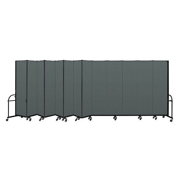Heavy Duty Room Divider, 13 Panel, 7 ft. 4