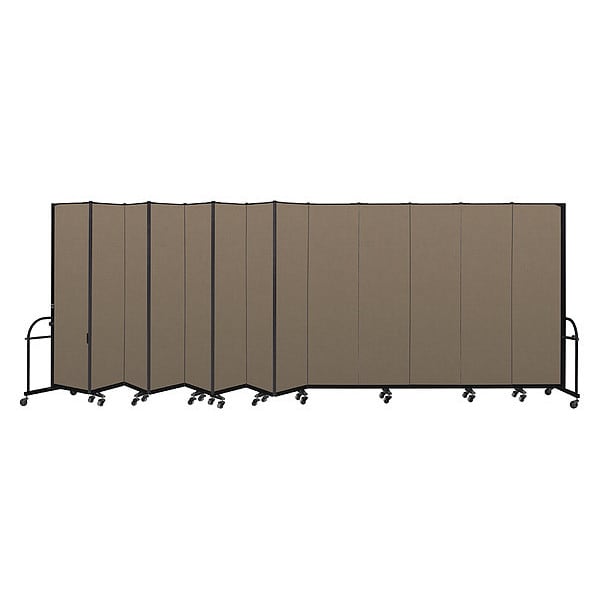 Heavy Duty Room Divider, 13 Panel, 7 ft. 4