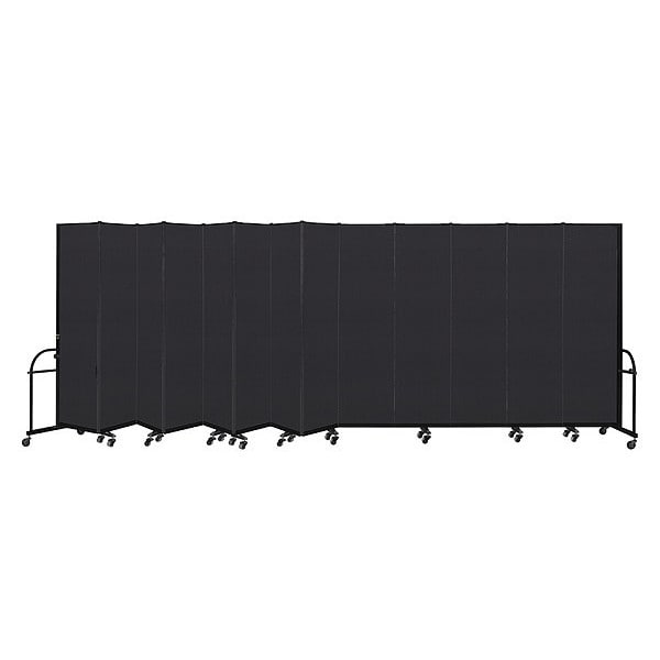 Heavy Duty Room Divider, 13 Panel, 7 ft. 4