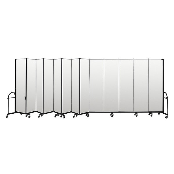 Heavy Duty Room Divider, 13 Panel, 7 ft. 4