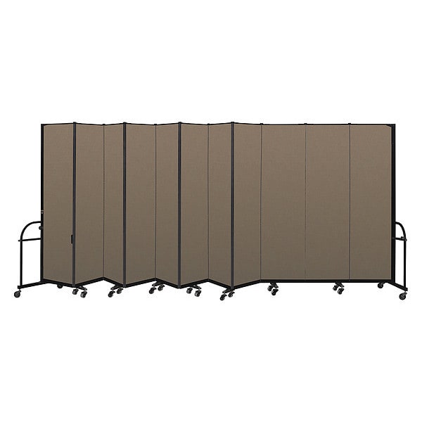 Heavy Duty Room Divider, 11 Panel, 7 ft.