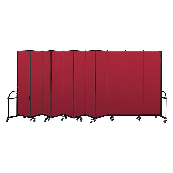 Heavy Duty Room Divider, 11 Panel, 7 ft. 4