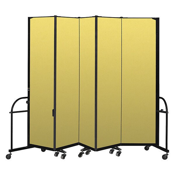 Heavy Duty Room Divider, 5 Panel, 7 ft. 4"
