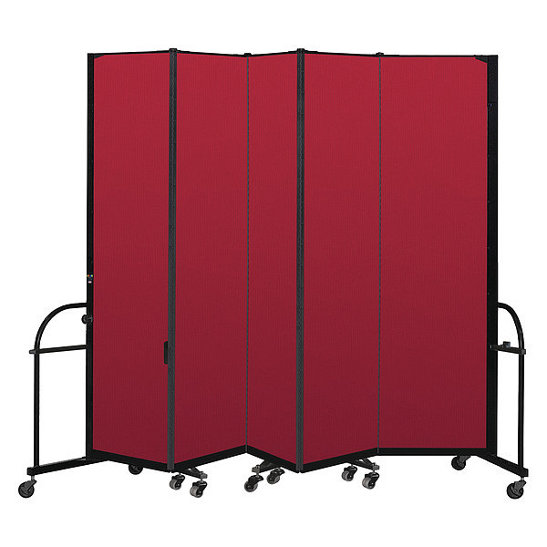 Heavy Duty Room Divider, 5 Panel, 7 ft. 4"