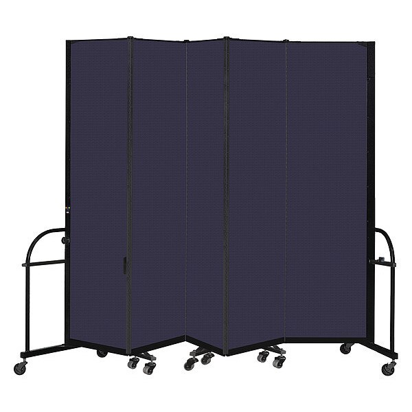 Heavy Duty Room Divider, 5 Panel, 7 ft. 4"