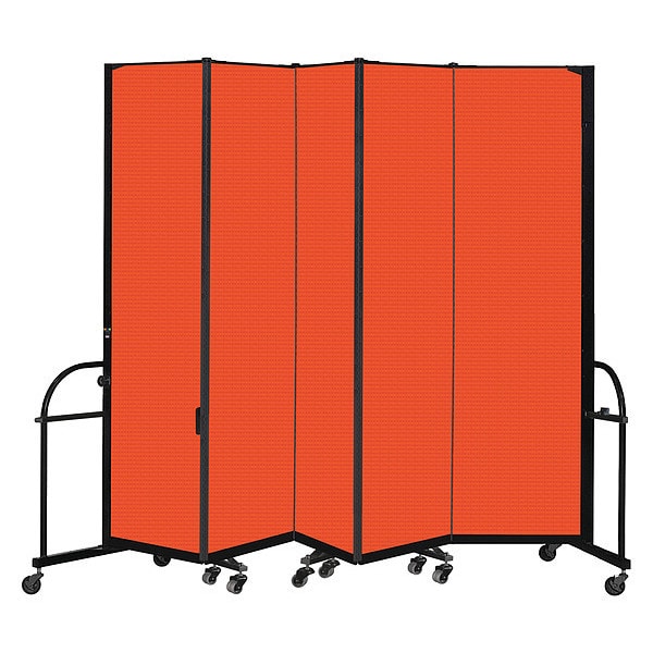 Heavy Duty Room Divider, 5 Panel, 7 ft. 4"