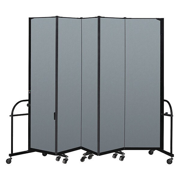 Heavy Duty Room Divider, 5 Panel, 7 ft. 4"