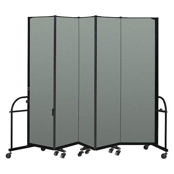 Heavy Duty Room Divider, 5 Panel, 7 ft. 4"
