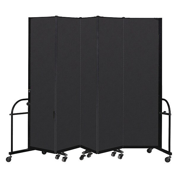 Heavy Duty Room Divider, 5 Panel, 7 ft. 4"