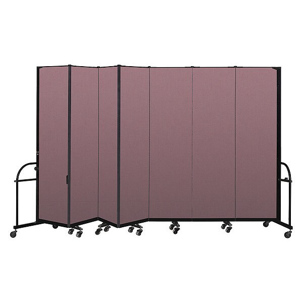 Heavy Duty Room Divider, 7 Panel, 7 ft. 4"