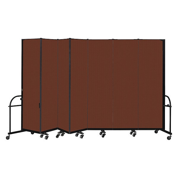 Heavy Duty Room Divider, 7 Panel, 7 ft. 4"