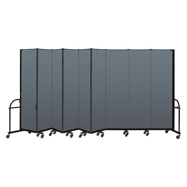 Heavy Duty Room Divider, 9 Panel, 7 ft. 4"