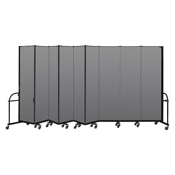 Heavy Duty Room Divider, 9 Panel, 7 ft. 4"