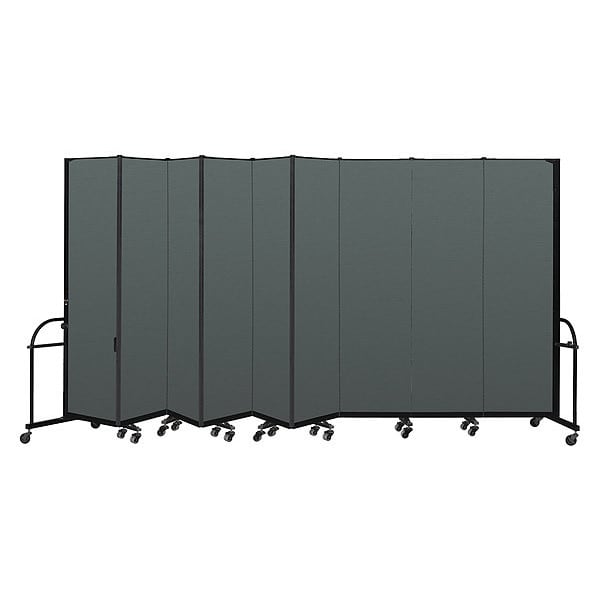 Heavy Duty Room Divider, 9 Panel, 7 ft. 4"