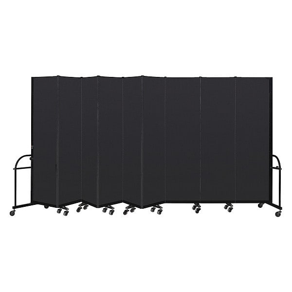 Heavy Duty Room Divider, 9 Panel, 7 ft. 4"