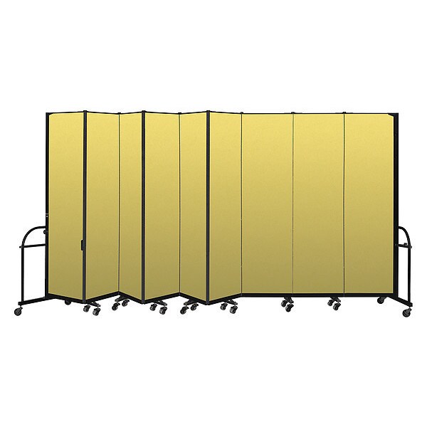 Heavy Duty Room Divider, 9 Panel, 7 ft. 4"