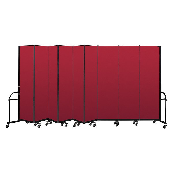 Heavy Duty Room Divider, 9 Panel, 7 ft. 4"
