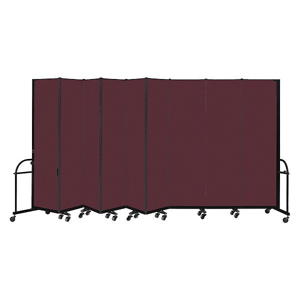 Heavy Duty Room Divider, 9 Panel, 7 ft. 4"