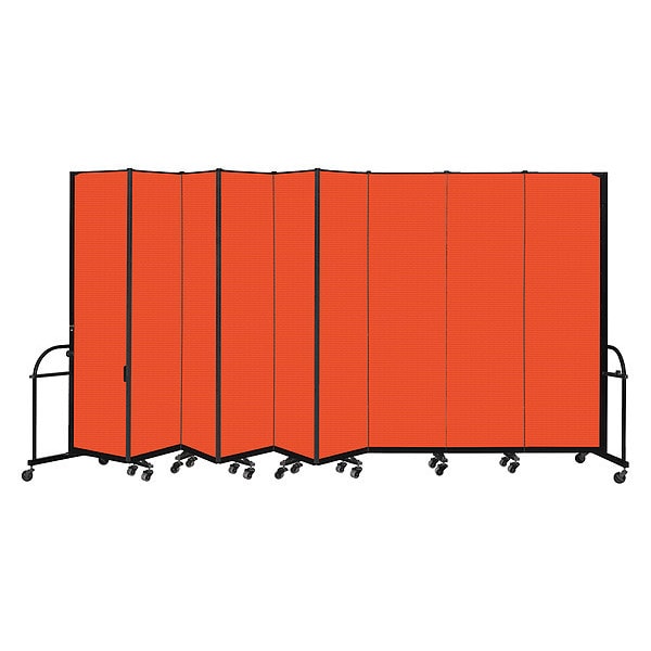 Heavy Duty Room Divider, 9 Panel, 7 ft. 4"