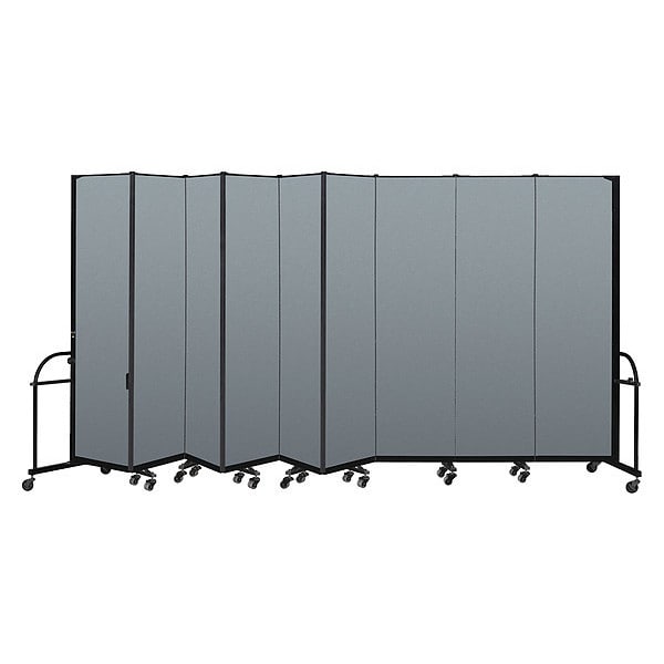 Heavy Duty Room Divider, 9 Panel, 7 ft. 4"