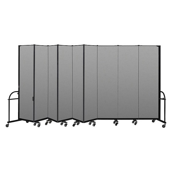 Heavy Duty Room Divider, 9 Panel, 7 ft. 4"