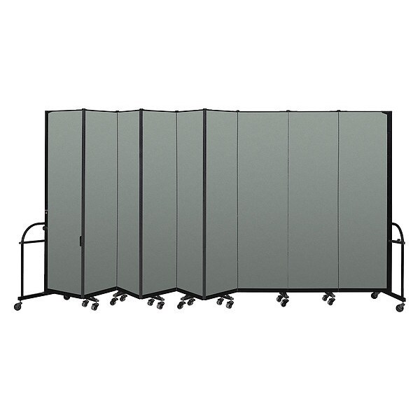 Heavy Duty Room Divider, 9 Panel, 7 ft. 4"