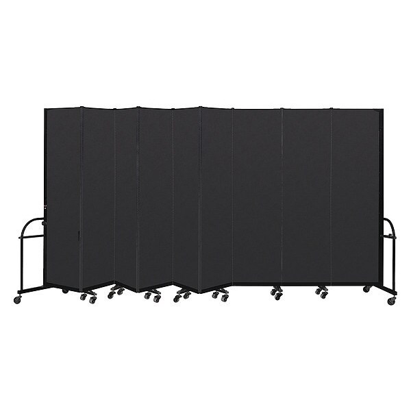 Heavy Duty Room Divider, 9 Panel, 7 ft. 4"
