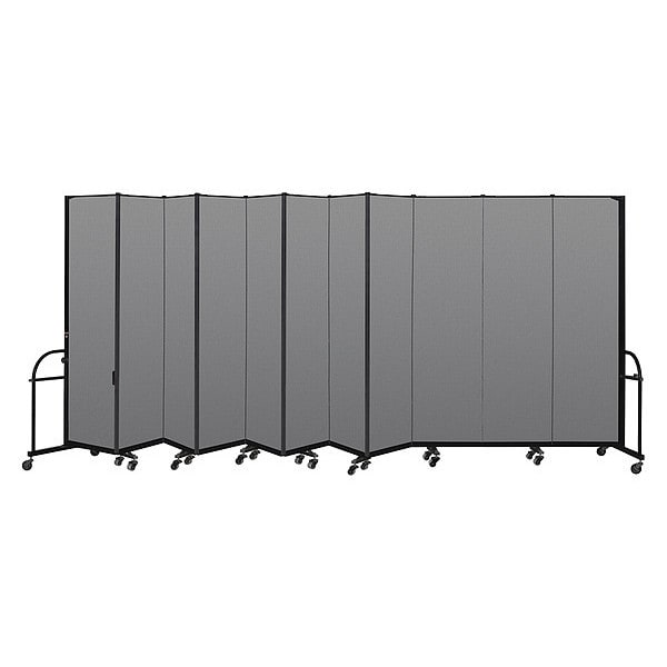 Heavy Duty Room Divider, 11 Panel, 7 ft. 4