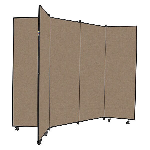 Display Tower, 6 Panel, 6ft.5"H, Walnut