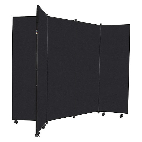 Display Tower, 6 Panel, 6ft.5"H, Charcoal