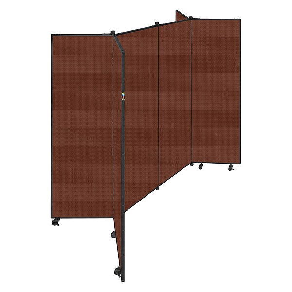Display Tower, 6 Panel, 6ft.5"H, Auburn