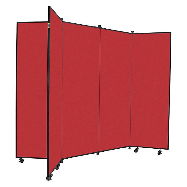 Display Tower, 6 Panel, 5ft.9"H, PrimaryRed