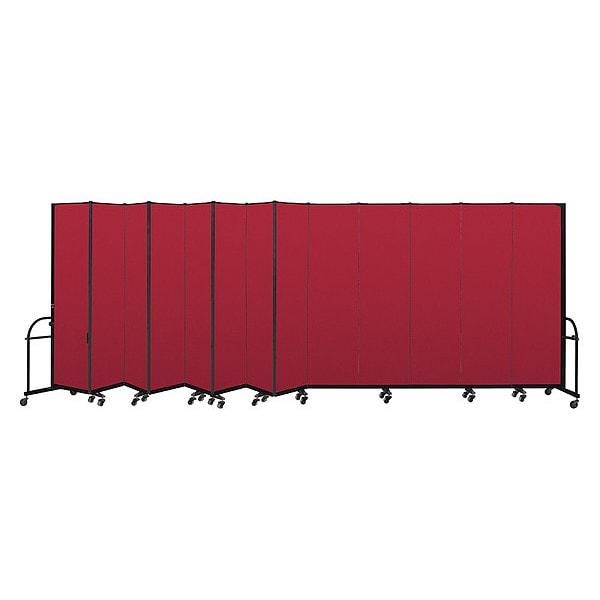 Heavy Duty Room Divider, 13 Panel, 7 ft. 4