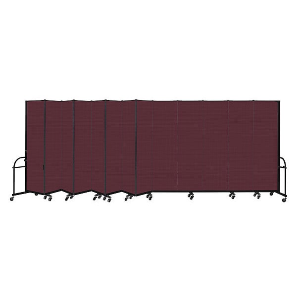 Heavy Duty Room Divider, 13 Panel, 7 ft. 4