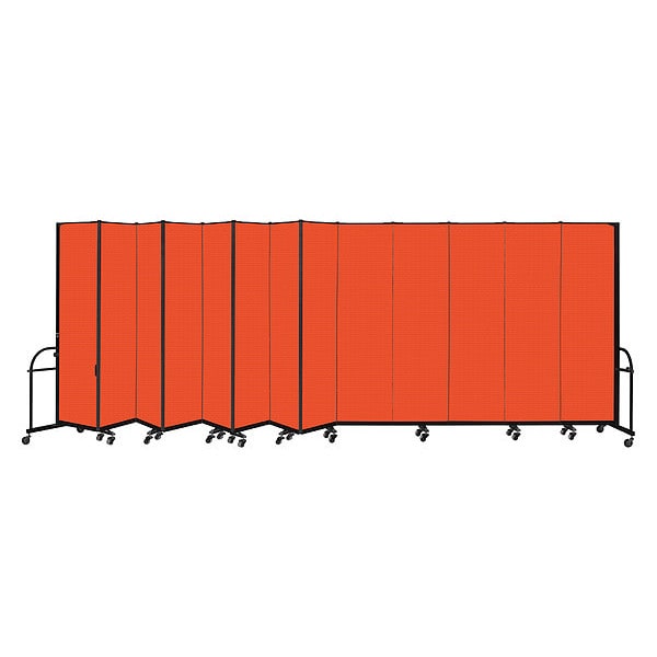 Heavy Duty Room Divider, 13 Panel, 7 ft. 4