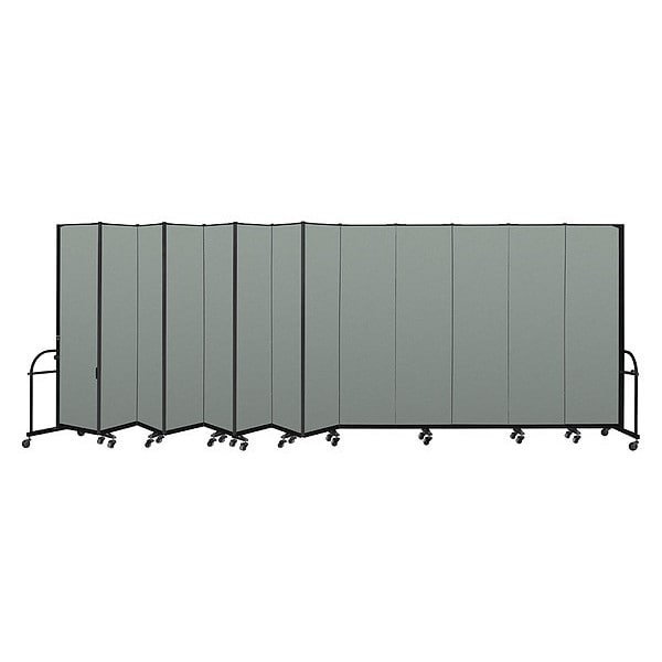 Heavy Duty Room Divider, 13 Panel, 7 ft. 4