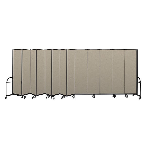 Heavy Duty Room Divider, 13 Panel, 7 ft. 4