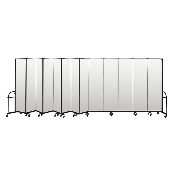 Heavy Duty Room Divider, 13 Panel, 7 ft. 4