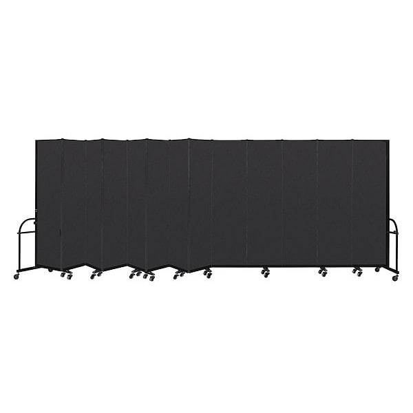 Heavy Duty Room Divider, 13 Panel, 7 ft. 4