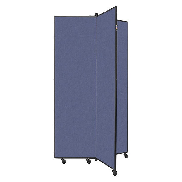 Display Tower, 3 Panel, 5ft9"H, PrimaryBlue