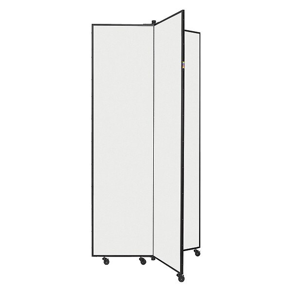 Display Tower, 3 Panel, 6ft.5"H, White