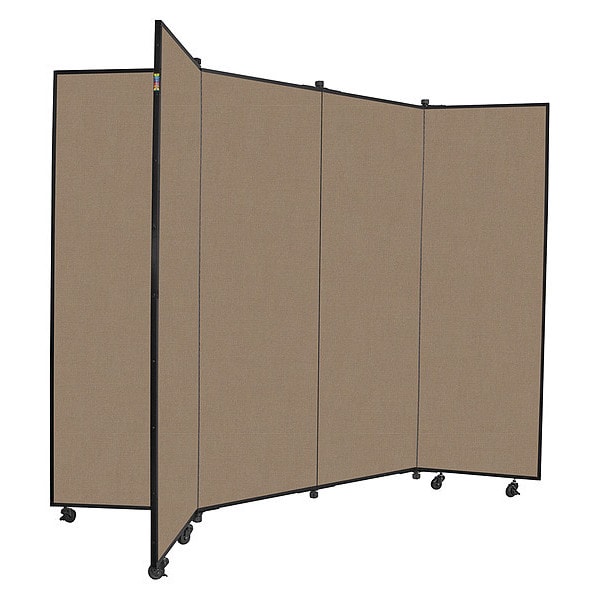 Display Tower, 6 Panel, 5ft.9"H, Walnut